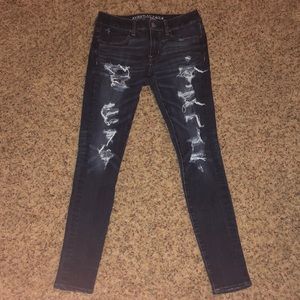 AE ripped jeans